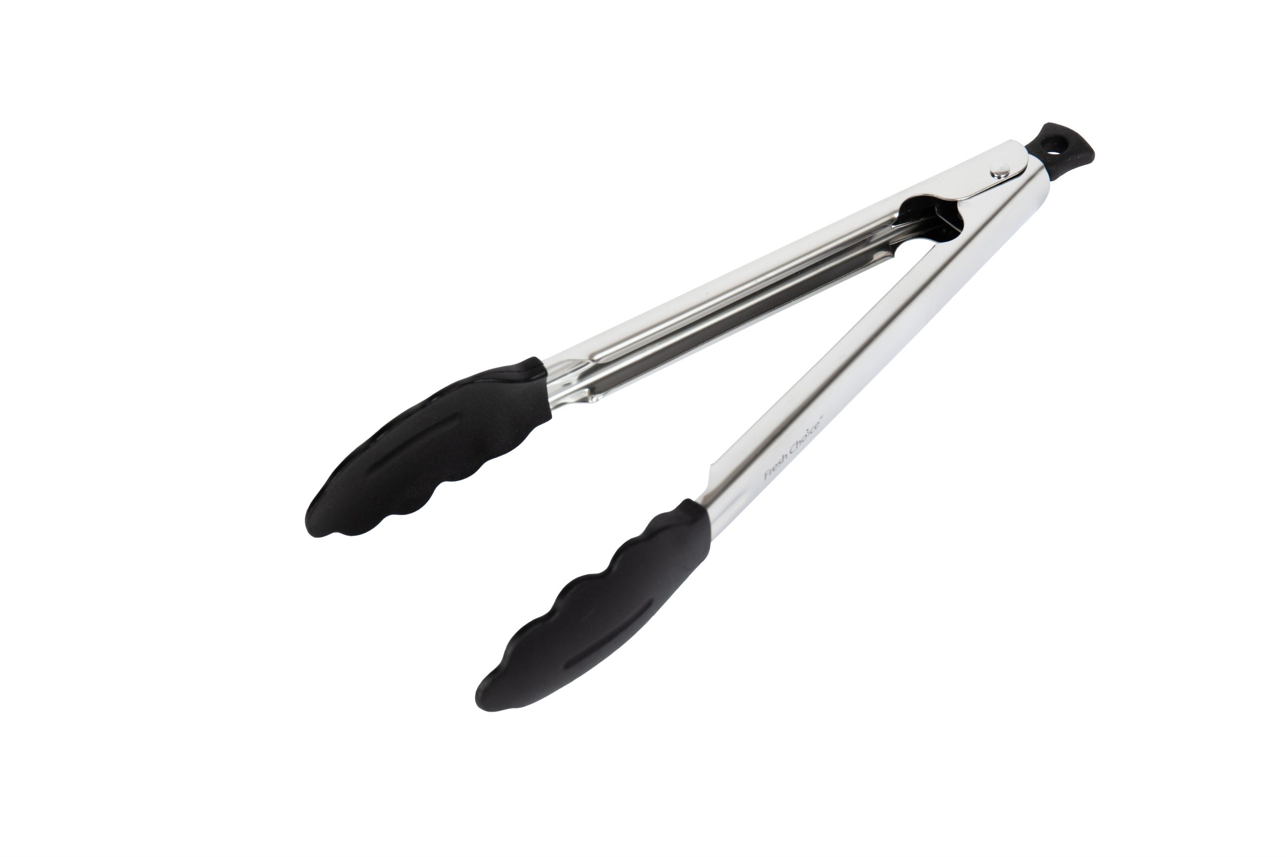 Kẹp gắp thức ăn màu đen 28cm Fresh Choice