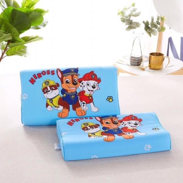 Gối trẻ em cotton cao su non thấm hút mồ hôi siêu mềm mại