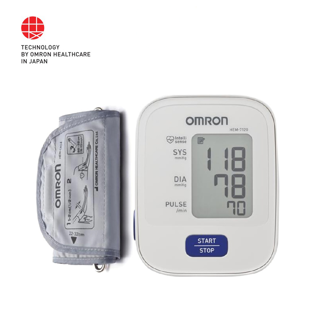 Máy đo huyết áp bắp tay OMRON HEM -7120 | Thương Hiệu Nhật Bản
