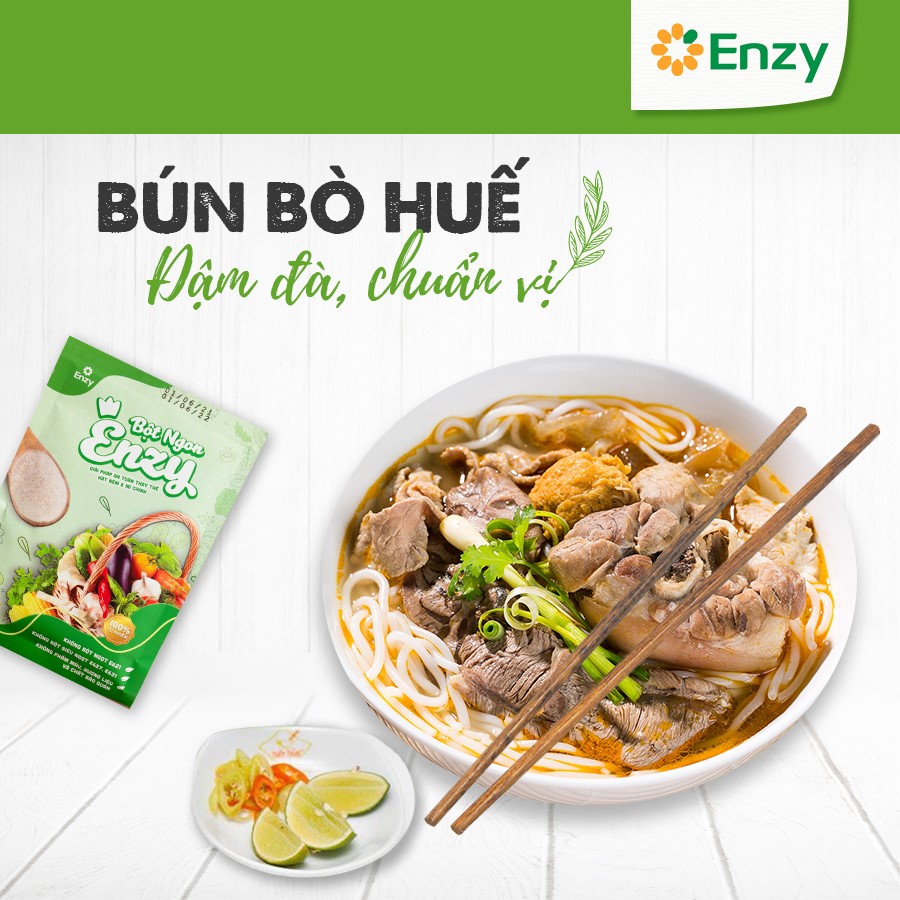 Hạt Nêm Chay Enzy, Hạt Nêm Rau Củ, Không Bột Ngọt, Hạt Nêm Nấm, 100% Rau Củ Tự Nhiên, Gói 900g