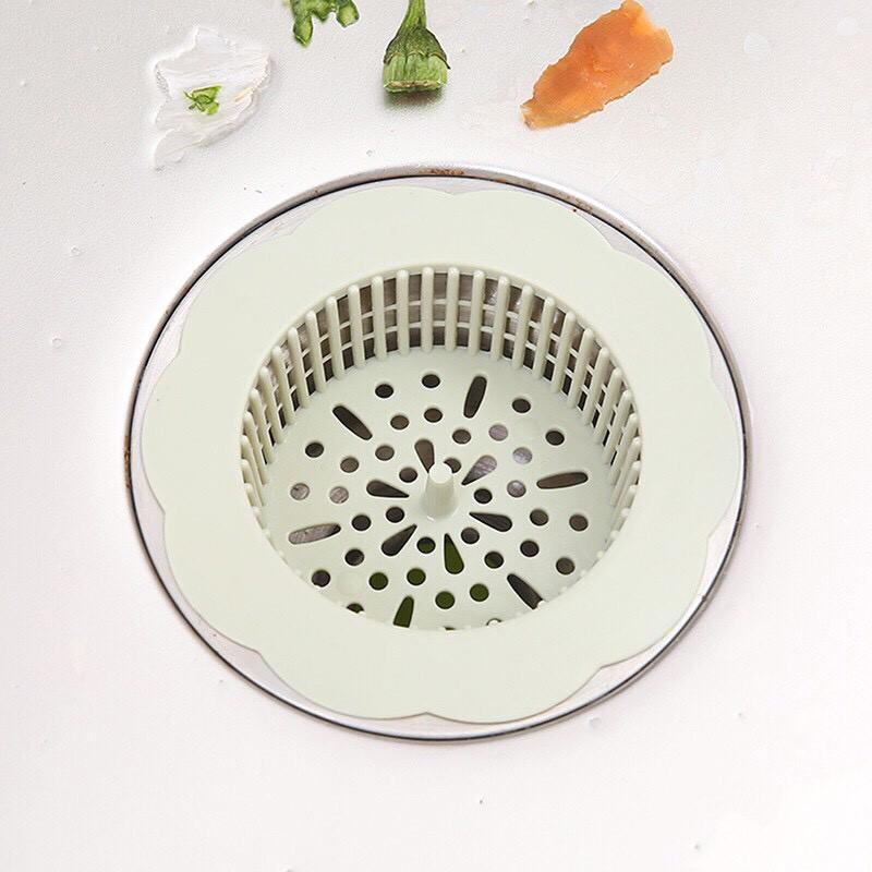 Dụng cụ lọc rác bồn rửa bát hình hoa