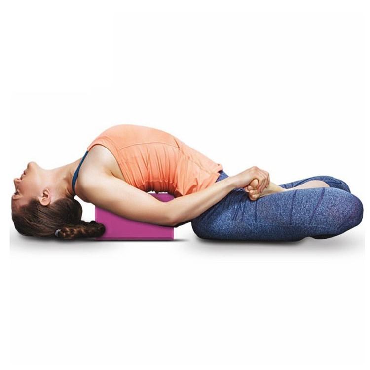 Gạch tập Yoga, Gối tập yoga xốp cao cấp EVA Cứng gấp 3 lần loại gạch tập thông thường