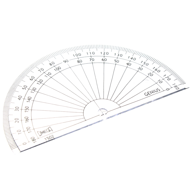 Bộ 8 Thước Đo Độ 10cm Omega 1502