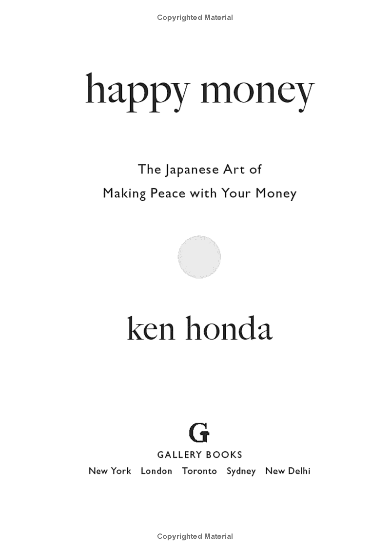 Sách ngoại văn: Happy Money: The Japanese Art Of Making Peace With Your Money