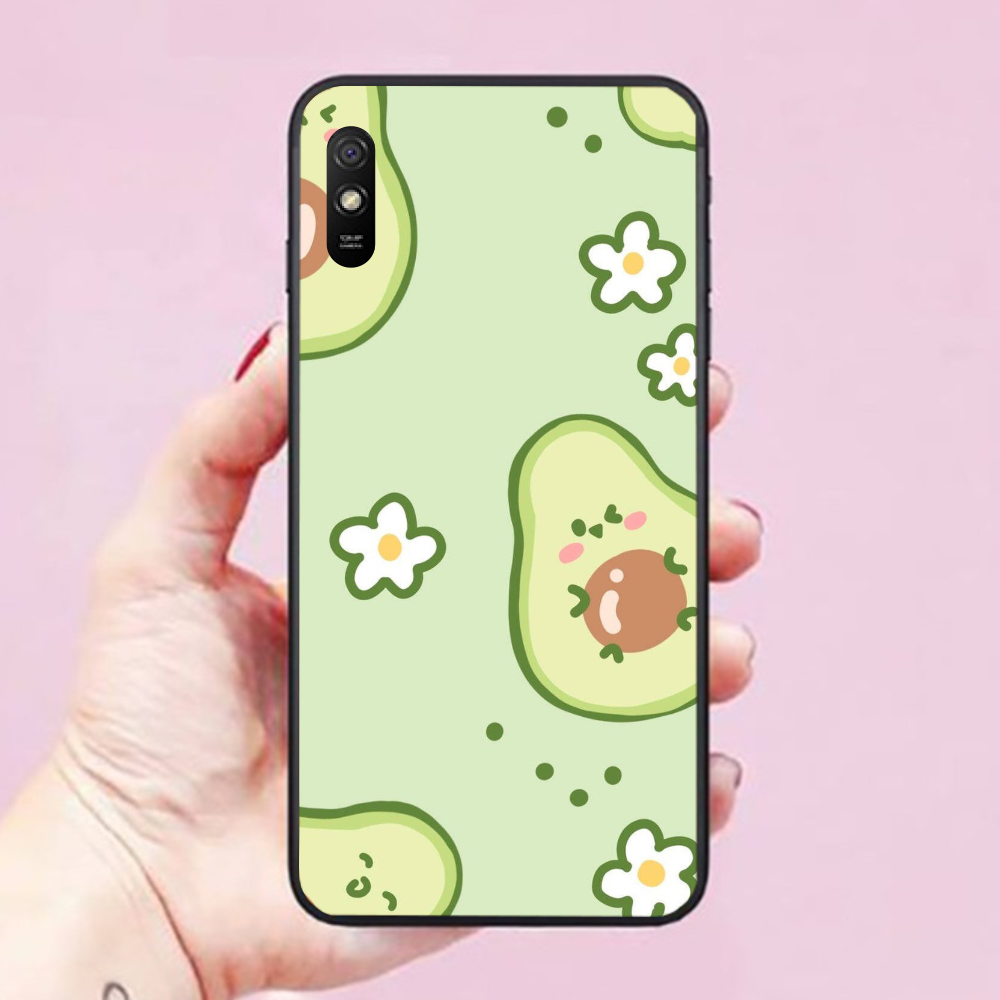 Ốp lưng dành cho điện thoại Xiaomi Redmi 9A hình Bơ Xanh Cute
