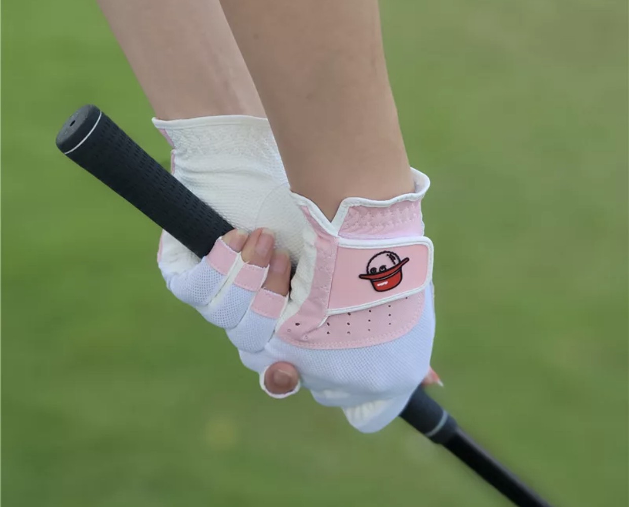 Găng tay đánh golf Nữ hở ngón ôm tay thoáng khí GT003