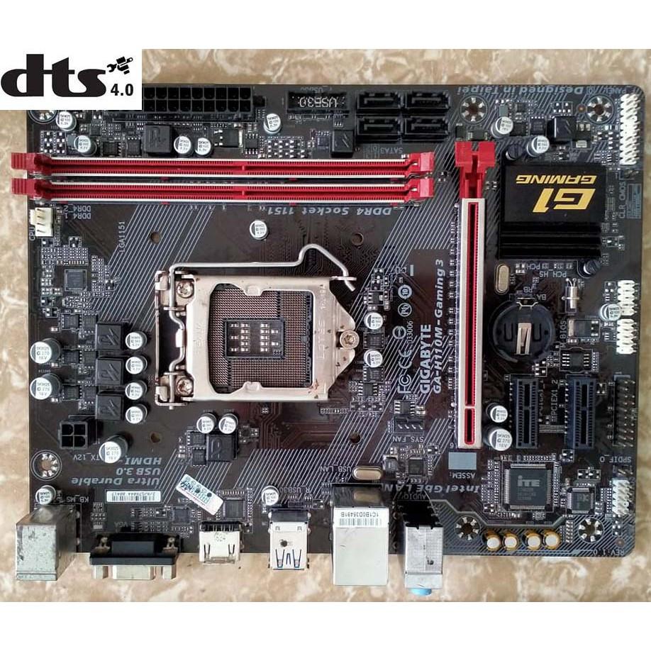 Bo mạch chủ GA-H110M, H270, H110 GAMING Socket 1151 , Keo tản nhiệt CPU, Còi, dây SATA)