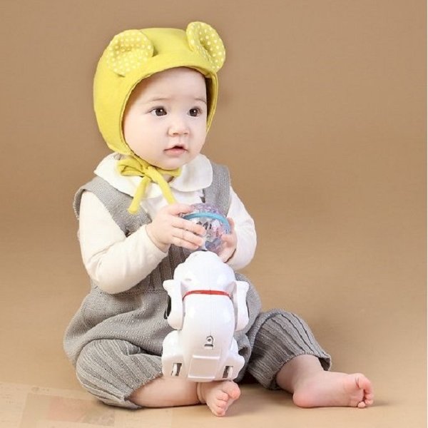 Mũ tai chấm bi mickey ngộ nghĩnh