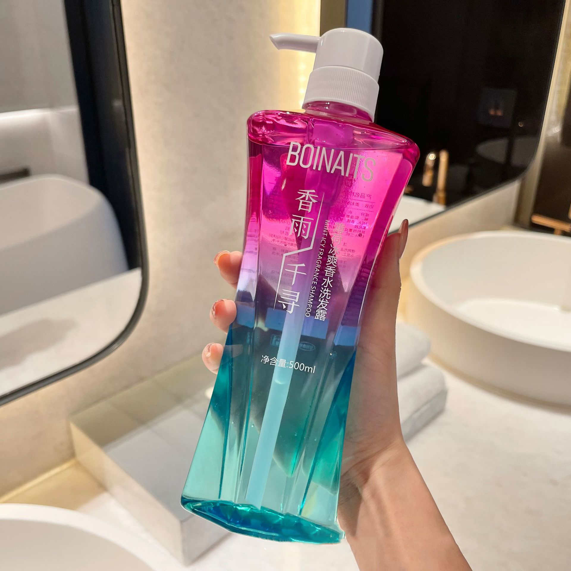 Dầu gội xả Boinaits Hair Salon 500ml, phục hồi chống rụng kích mọc tóc 500ml