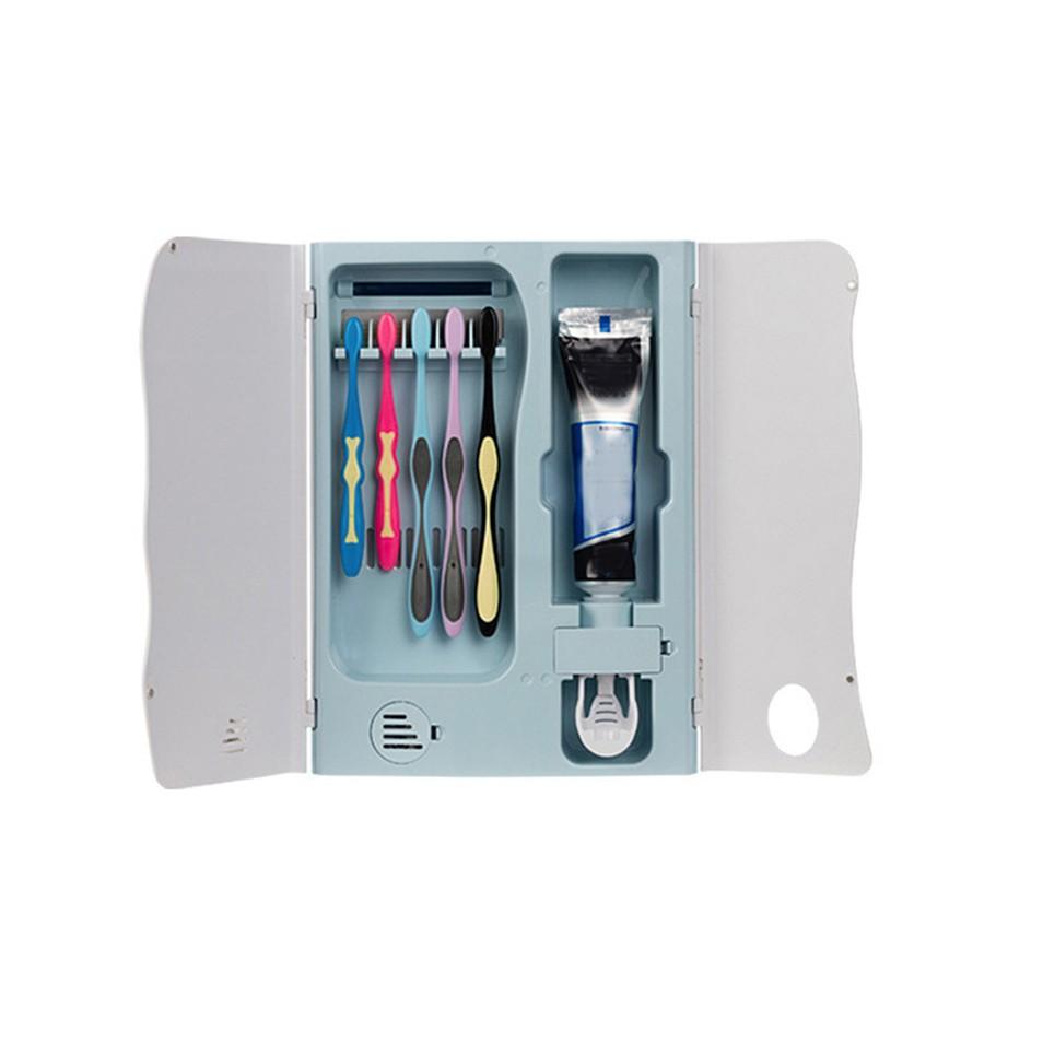 Tủ tiệt trùng bàn chải lấy kem đánh răng treo tường PEKER️ 12W 220v - AsiaMart