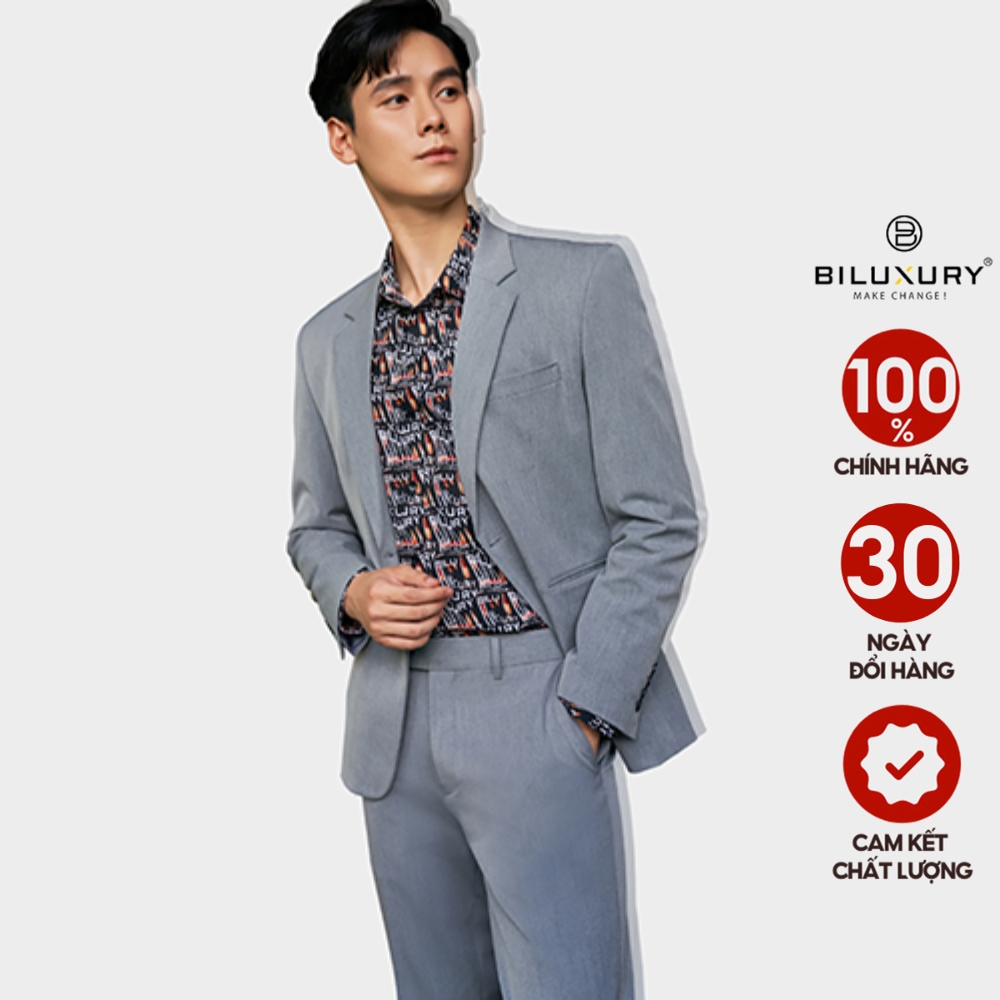 Áo Vest nam Biluxury 6AVBH202XNH cao cấp chính hãng Biluxury