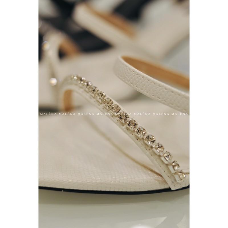 Sandal quai đính đá 7cm hottrend 2021