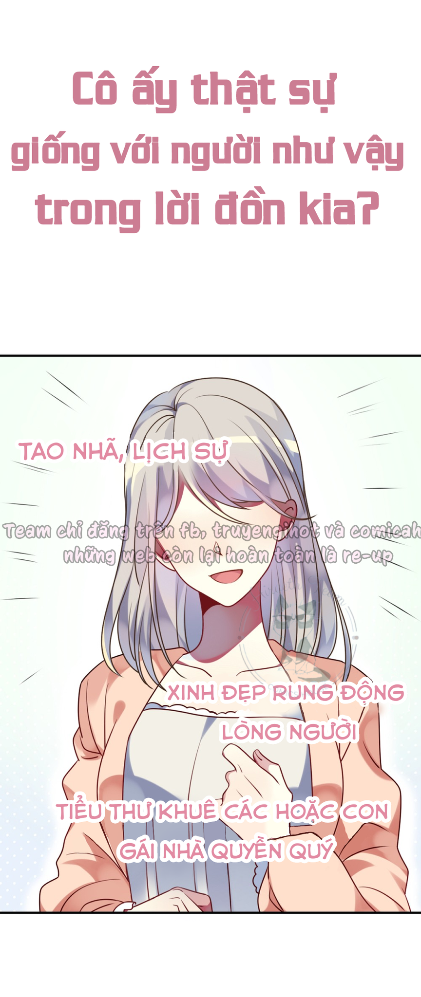 a trạch hóa ra lại là đại tiểu thư ? chapter 1.1 2