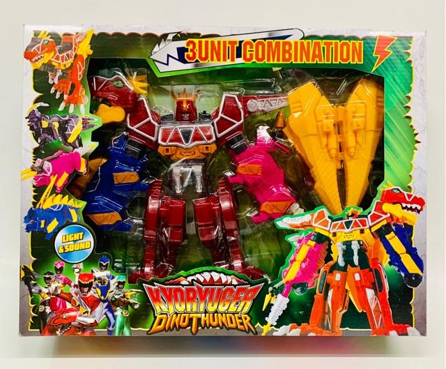 Hộp lắp ráp siêu nhân thú điện long Kyoryuger