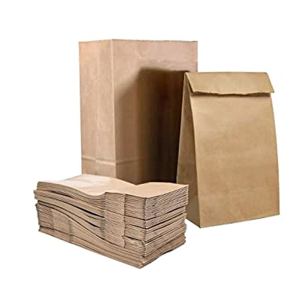 100 Túi giấy trắng đựng bánh mì SOS