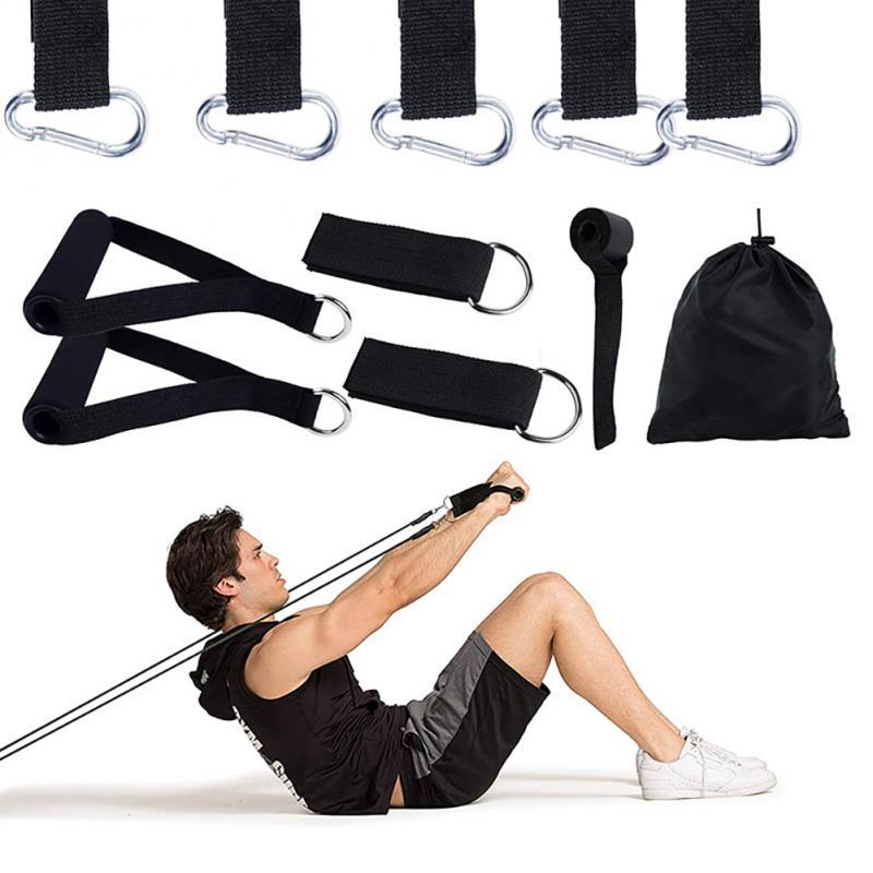 11 Cái/bộ TPE Chống Ban Nhạc 150 Lbs Tập Yoga Thể Dục Tập Thể Dục Kéo Dây Thun Tập Gym Mở Rộng Sức Mạnh Cơ Bắp Trang Thiết Bị Tập Luyện