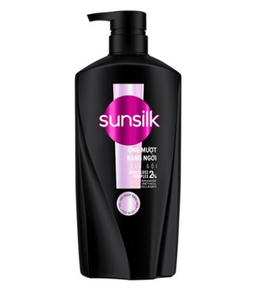 SUNSILK Dầu Gội Óng Mượt Rạng Ngời 600G
