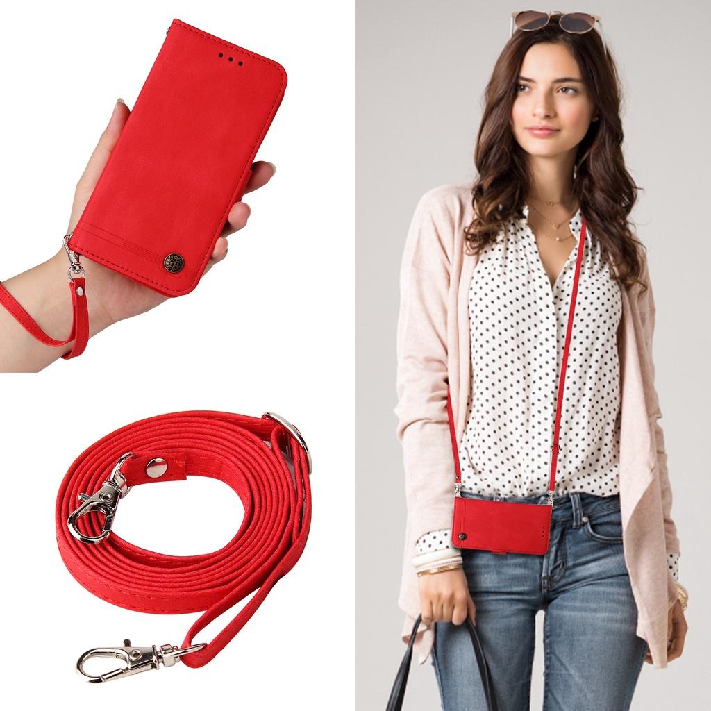 Ốp điện thoại da gập màu trơn đơn giản Cho Samsung Galaxy A02 A02S A03S A12 A22 4G A32 A42 A52 A72 5G