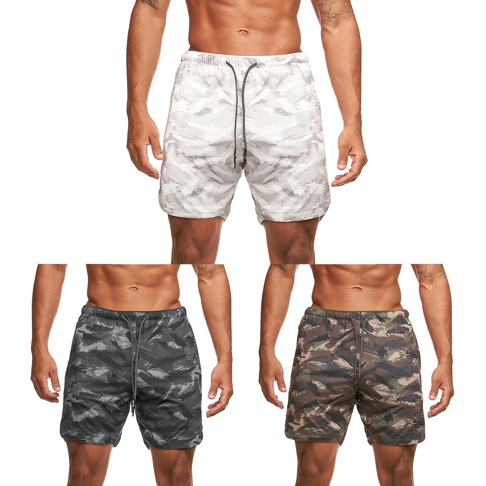 Quần Short Nam Thể Thao Có Thun Khô Nhanh Có Dây Rút