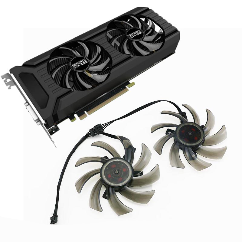85MM GA91S2U FDC10H12S9-C MỚI để thay thế cho GTX 1070 Ti 1070 1060 1080 GTX1060 Dual Graphics Card 4Pin Cooler