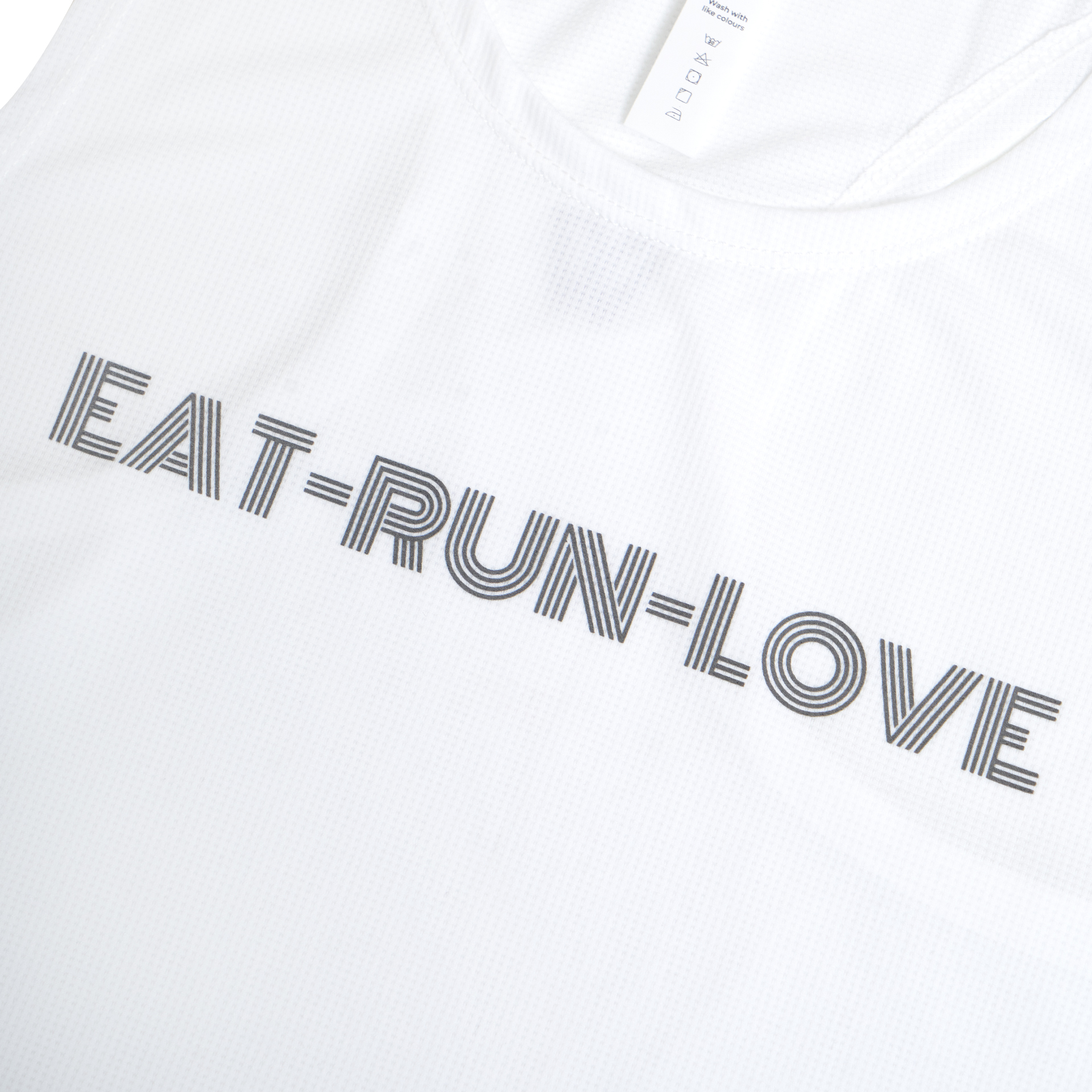 ÁO THUN BA LỖ THỜI TRANG THỂ THAO ONWAYS NỮ MỎNG NHẸ NHANH KHÔ EAT RUN LOVE CROPPED SINGLET W24176 WOMEN