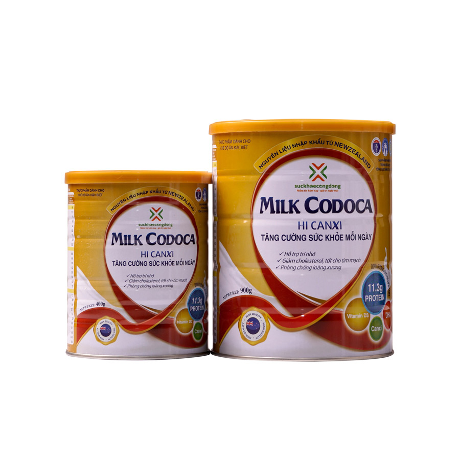 Codoca Hi Canxi Sản phẩm phân phối trong đề án 818 Tổng cục dân số – Bộ Y Tế