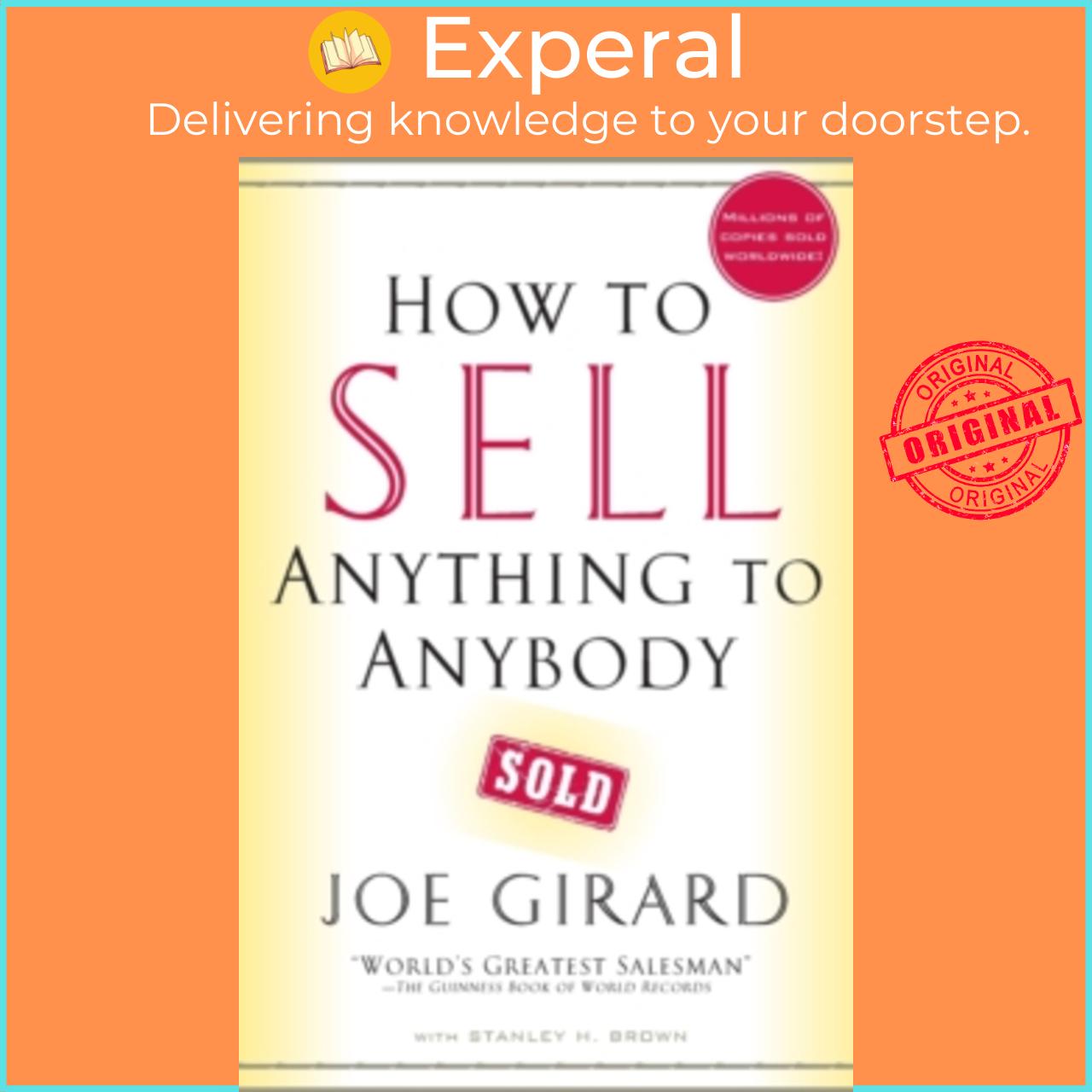 Sách - How to Sell Anything to Anybody by Joe Girard (US edition, paperback)