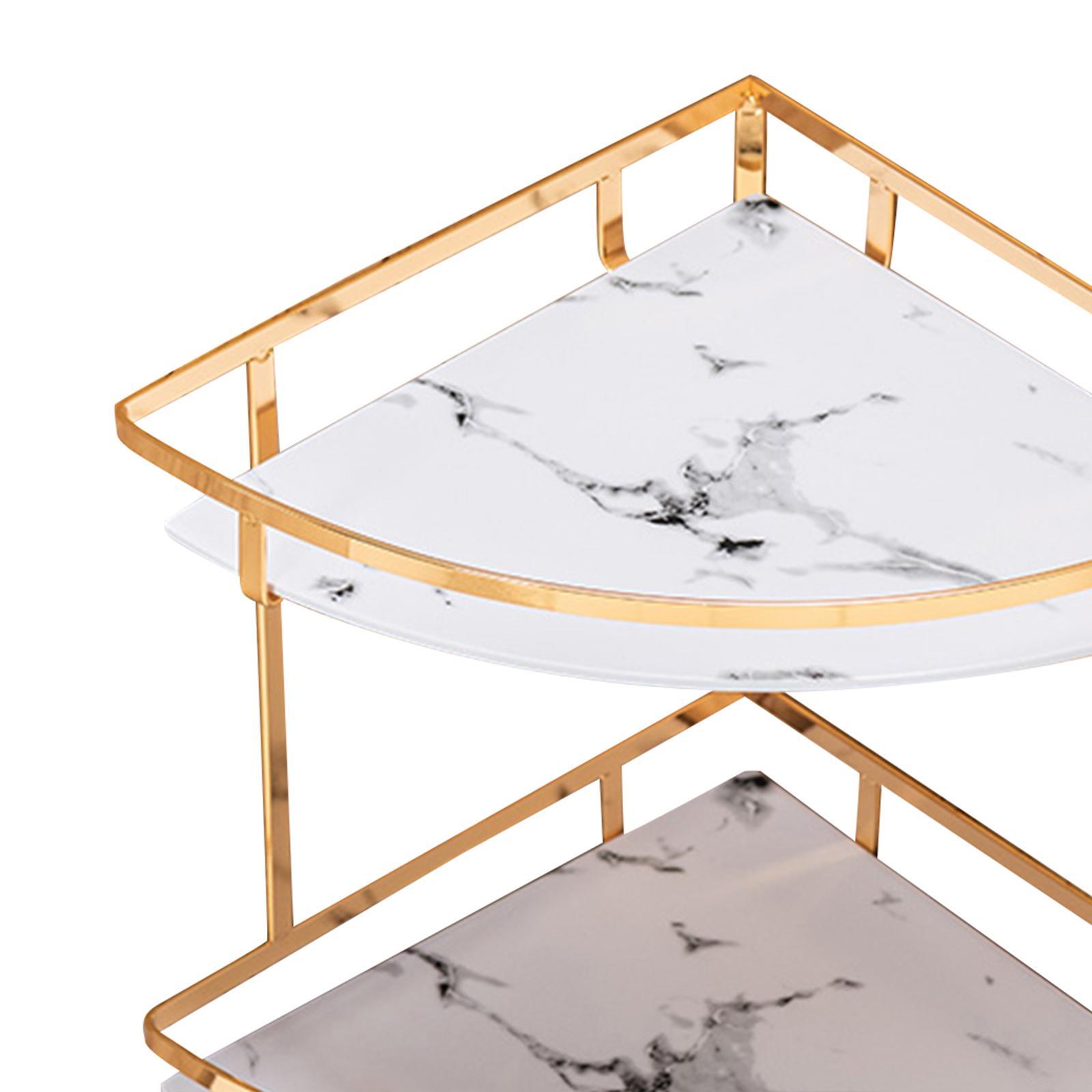 Corner Countertop Storage Rack Shelf Lipstick Makeup Holder Organizer Storage Box Container Perfume Display Bathroom, Desk, Home