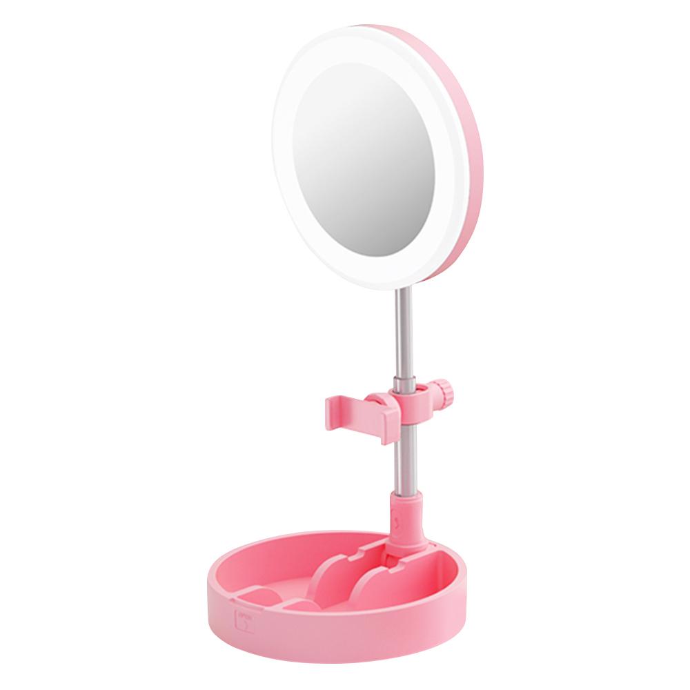 Đèn LED di động gập lại được có thể thay đổi ánh sáng lấp đầy với gương trang điểm