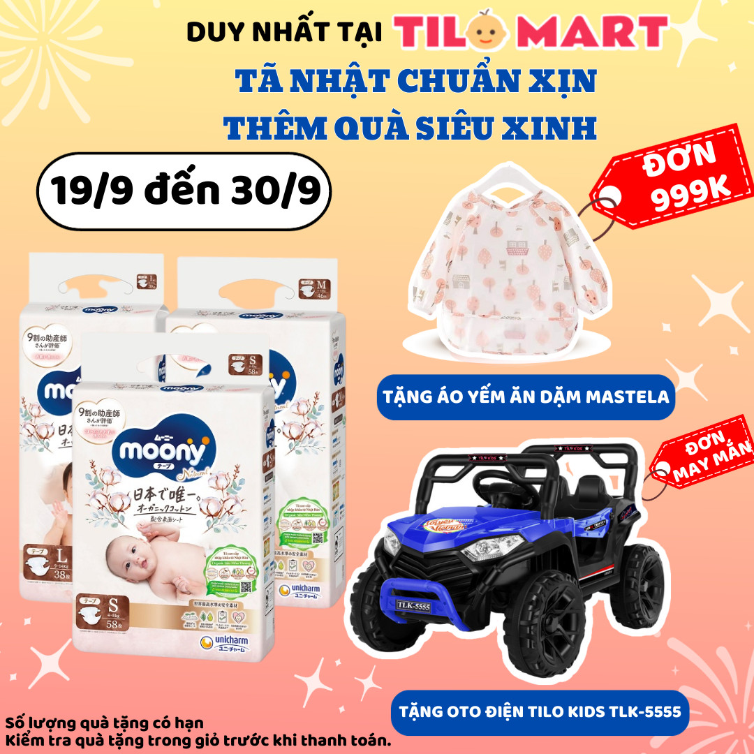 Tã Quần Moony Natural Bông Organic L36