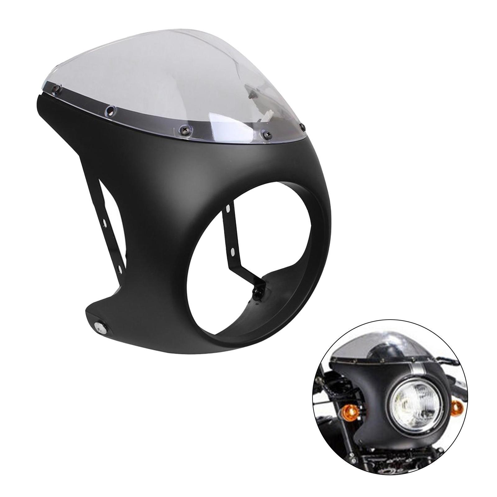 Headlight Fairing Screen Motorcycle Windshield for Motorbike