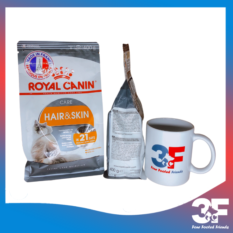 Thức Ăn Cho Mèo Royal Canin Hair Skin: CHĂM SÓC DA LÔNG - 400GR - Bao Bì Chính Hãng
