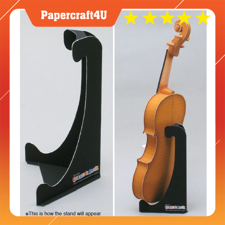 Mô hình giấy 3D Mô hình Nhạc cụ Đàn Violin
