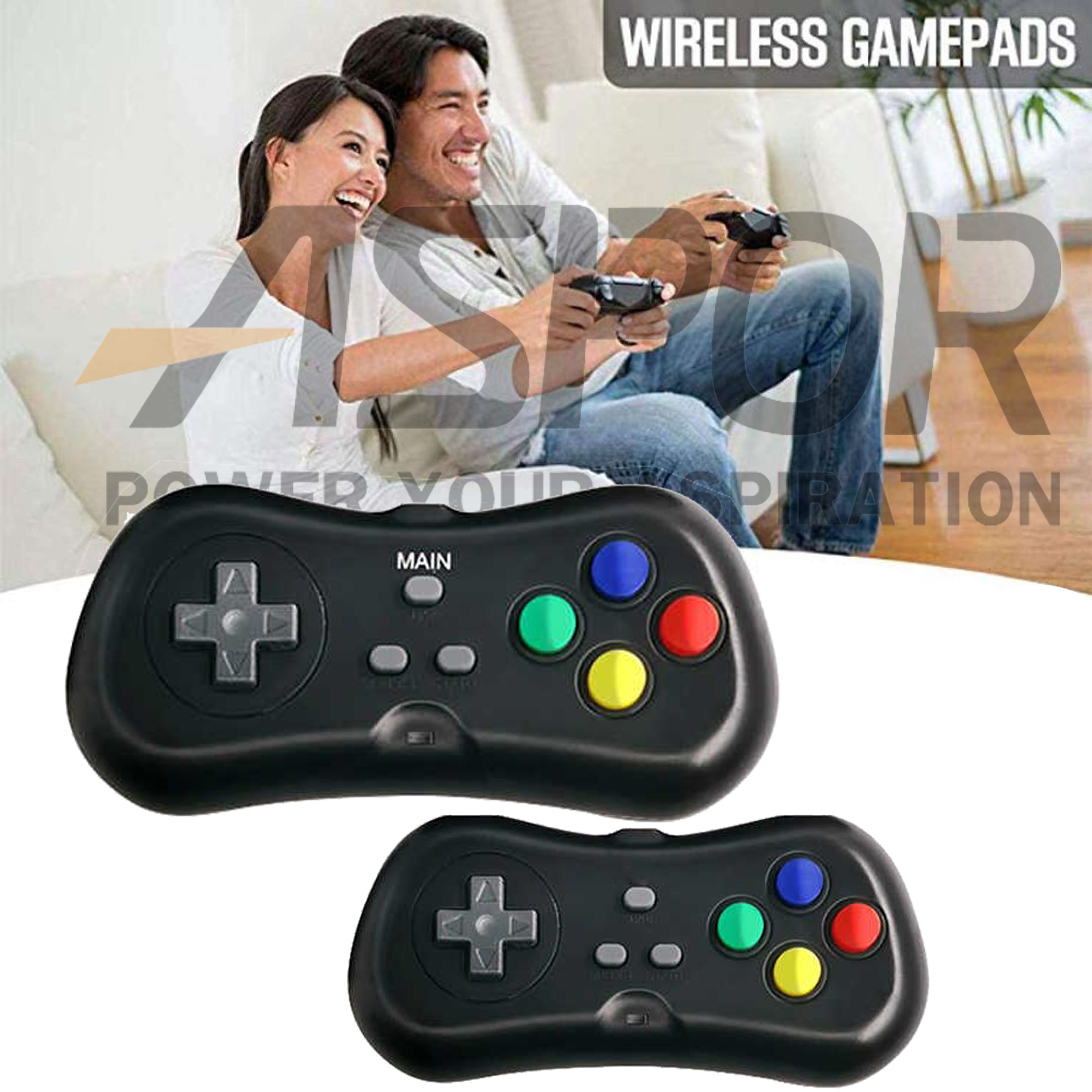 Máy chơi game điện tử 4 nút 638 tay cầm không dây  (cổng kết nối HDMI)