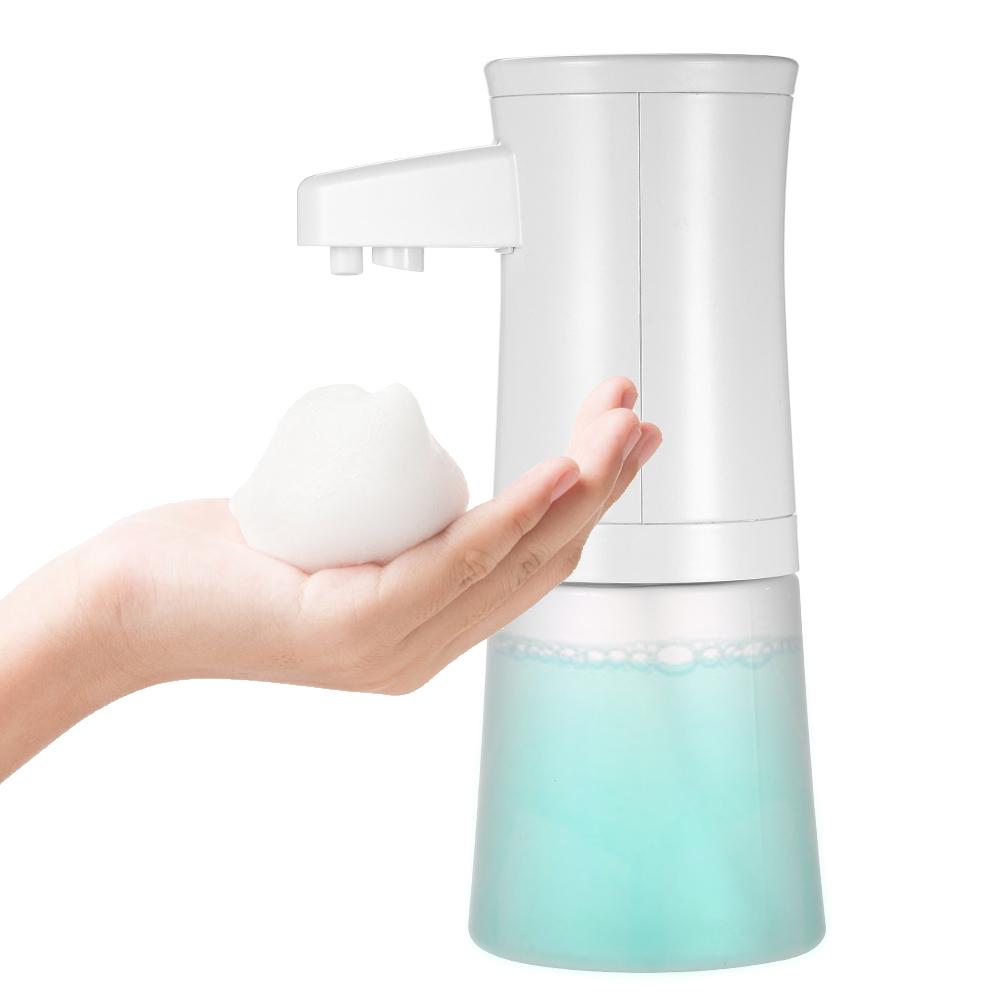 Bình đựng xà phòng rửa tay tự tạo bọt tự cảm ứng hồng ngoại động thông minh 350ml