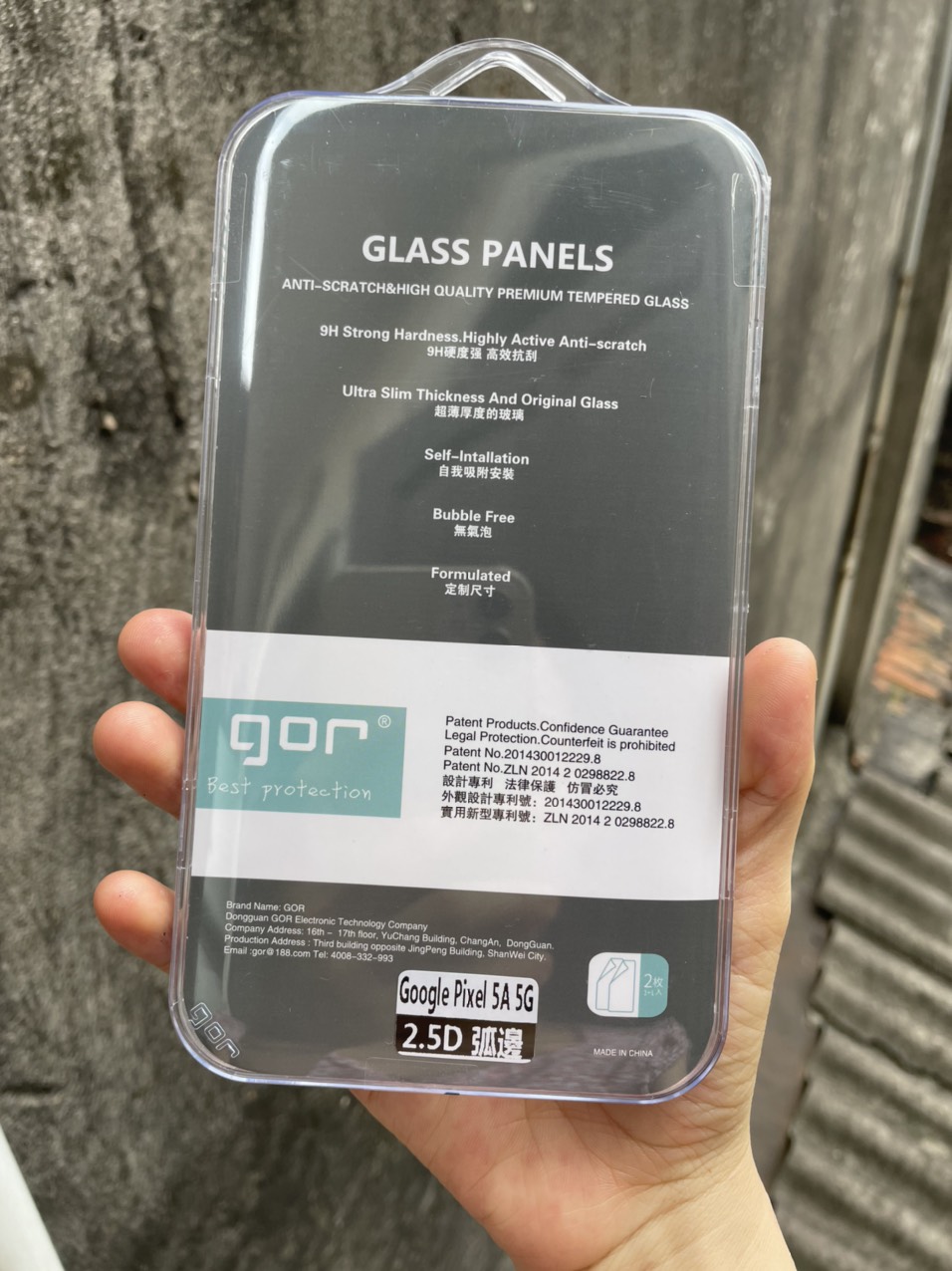 Bộ 2 Kính cường lực cho Google Pixel 5A 5G - trong suốt chính hãng GOR vát 2,5D