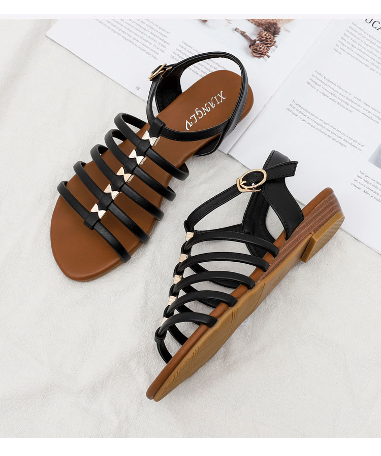 Giày quai ngang nữ giày sandals nữ dép quai hậu nữ cao 2.5 cm- MÃ 588-61