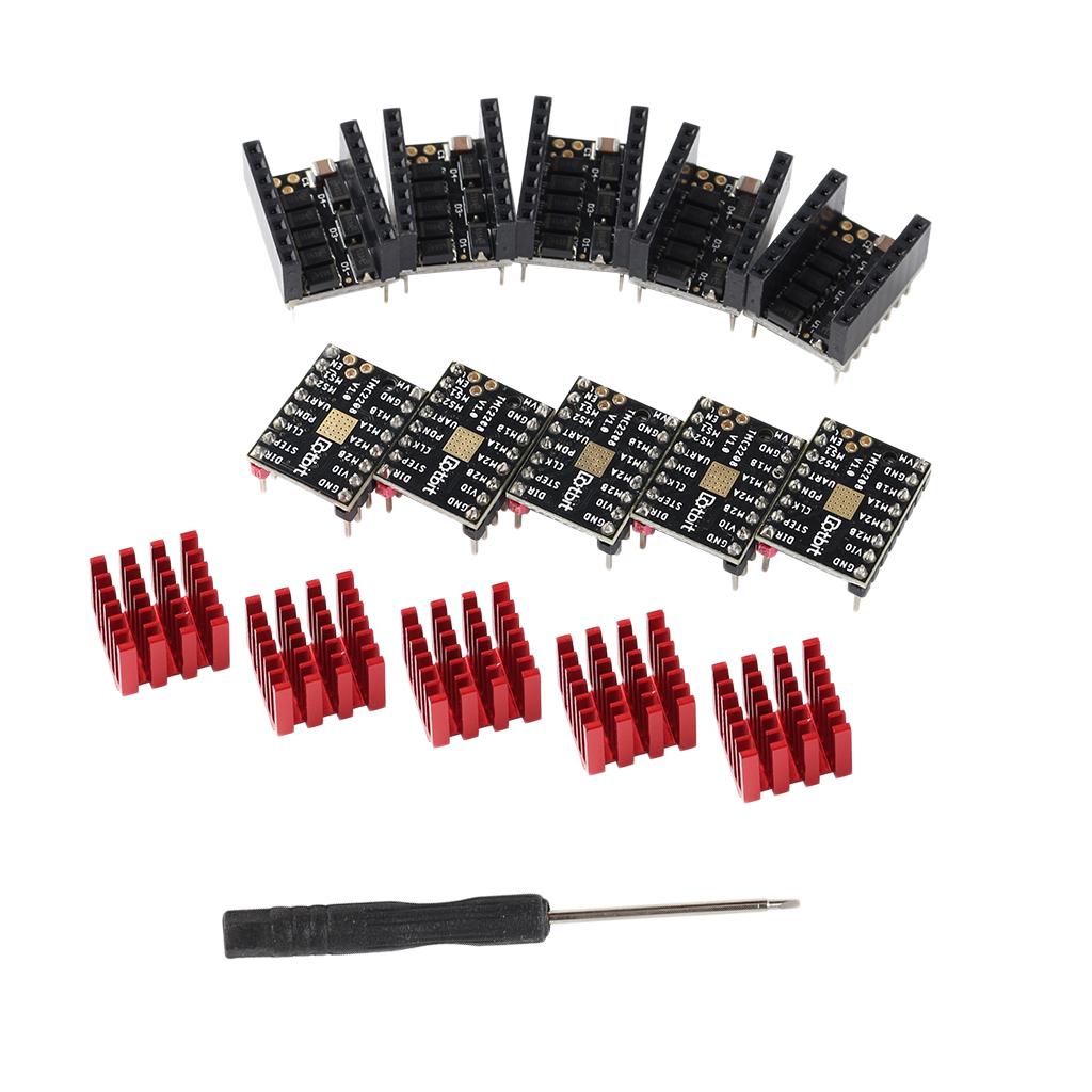 3D Printer Accessories TMC2208 Stepper Motor Silent Drive+Inline Eraser Kit