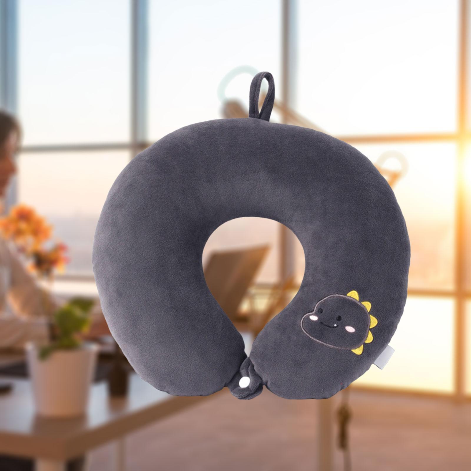 Travel Pillow Neck Pillow Comfortable Practical Durable Women Men Soft Neck Support Pillow U Shape Pillow for Backpacking Car