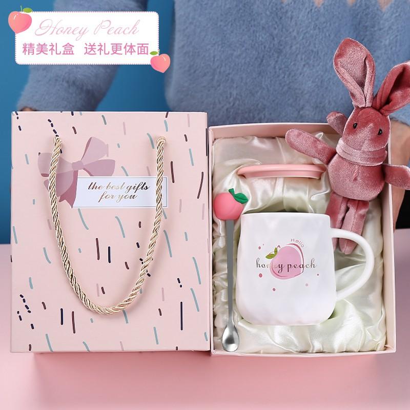Cốc Sứ Uống Nước Thiết Kế Sáng Tạo Dễ Thương Cho Nữ