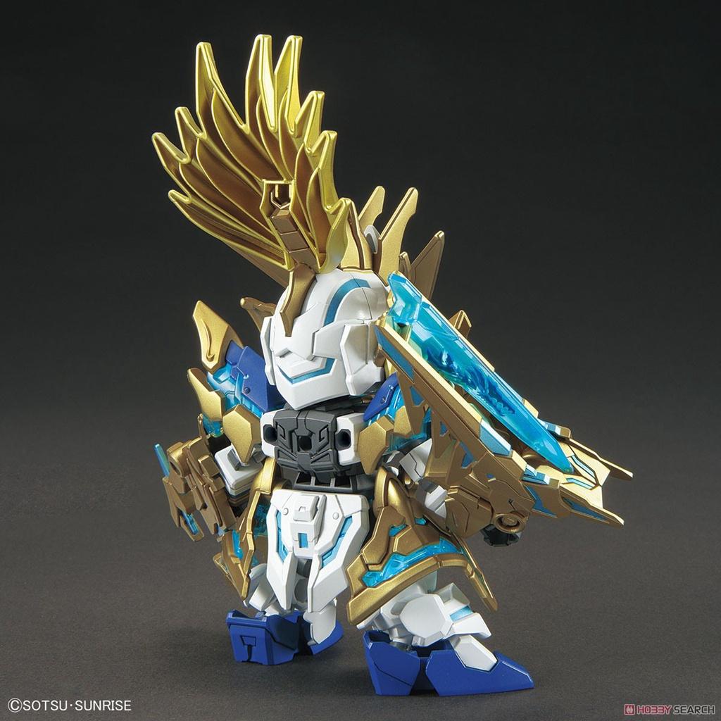 Bộ mô hình đồ chơi lắp ráp SD W HEROES LONGZUN LIU BEI UNICORN GUNDAM Lưu Bị