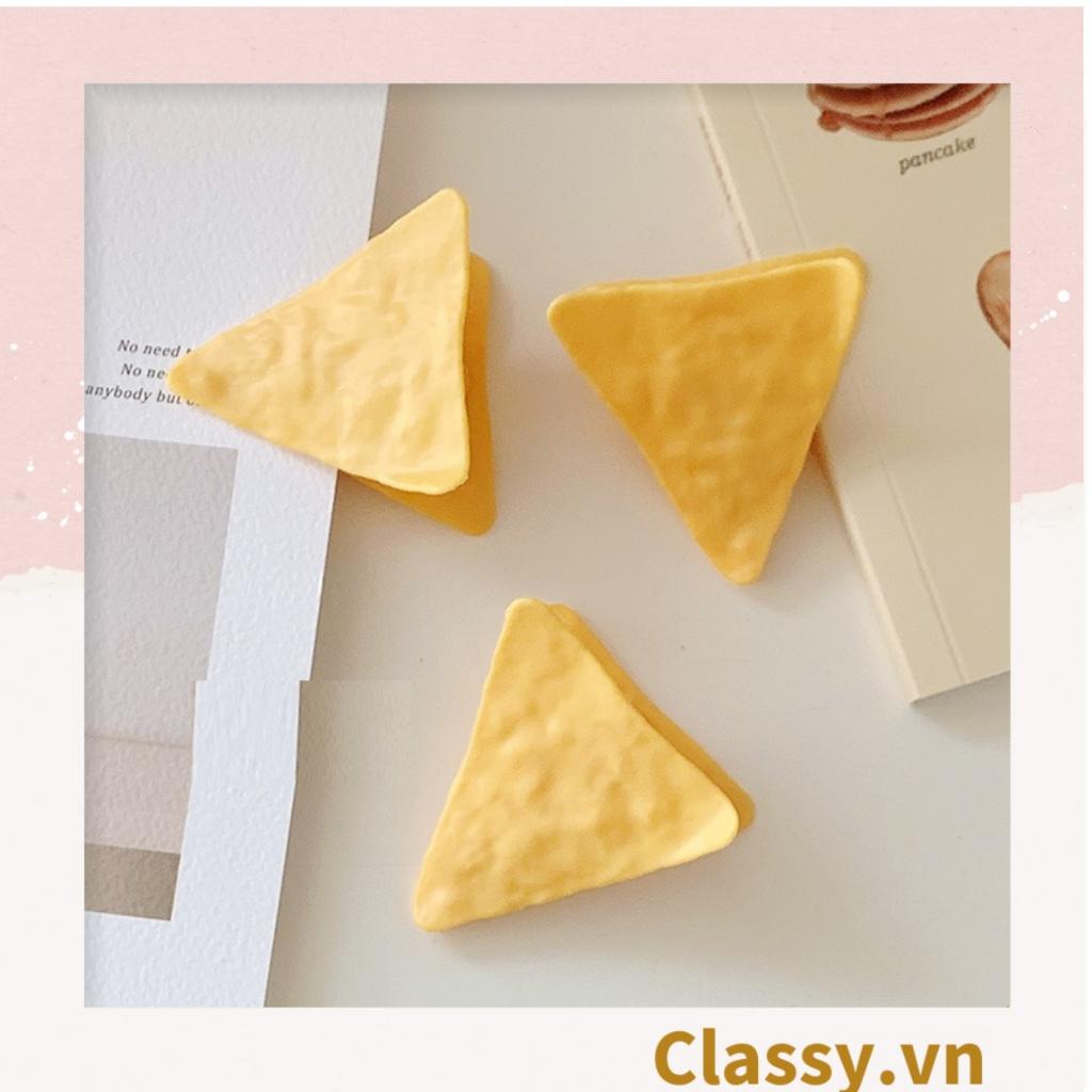 PK936 Kẹp Classy giữ mép túi đồ ăn họa tiết minh họa BimBIm snack khoai tây LAYS, tinh nghịch hài hước hot tiktok