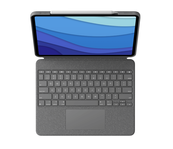 Bàn Phím Logitech Combo Touch iPad Pro 12.9 inch 5TH GEN - Hàng Chính Hãng