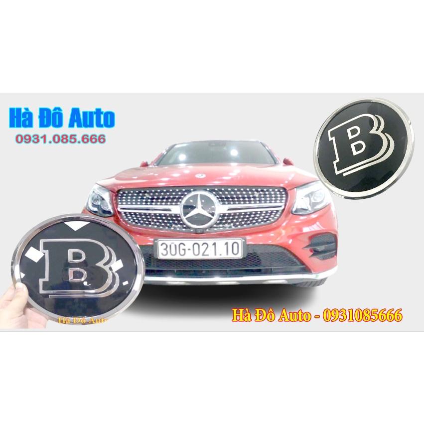 Logo Mercedes Benz Đầu Ca Lăng GLC Mẫu Brabus - Biểu Tượng Brabus Lắp Cho Xe Mercedes Benz GLC 2015 2016 2017 2018 2019