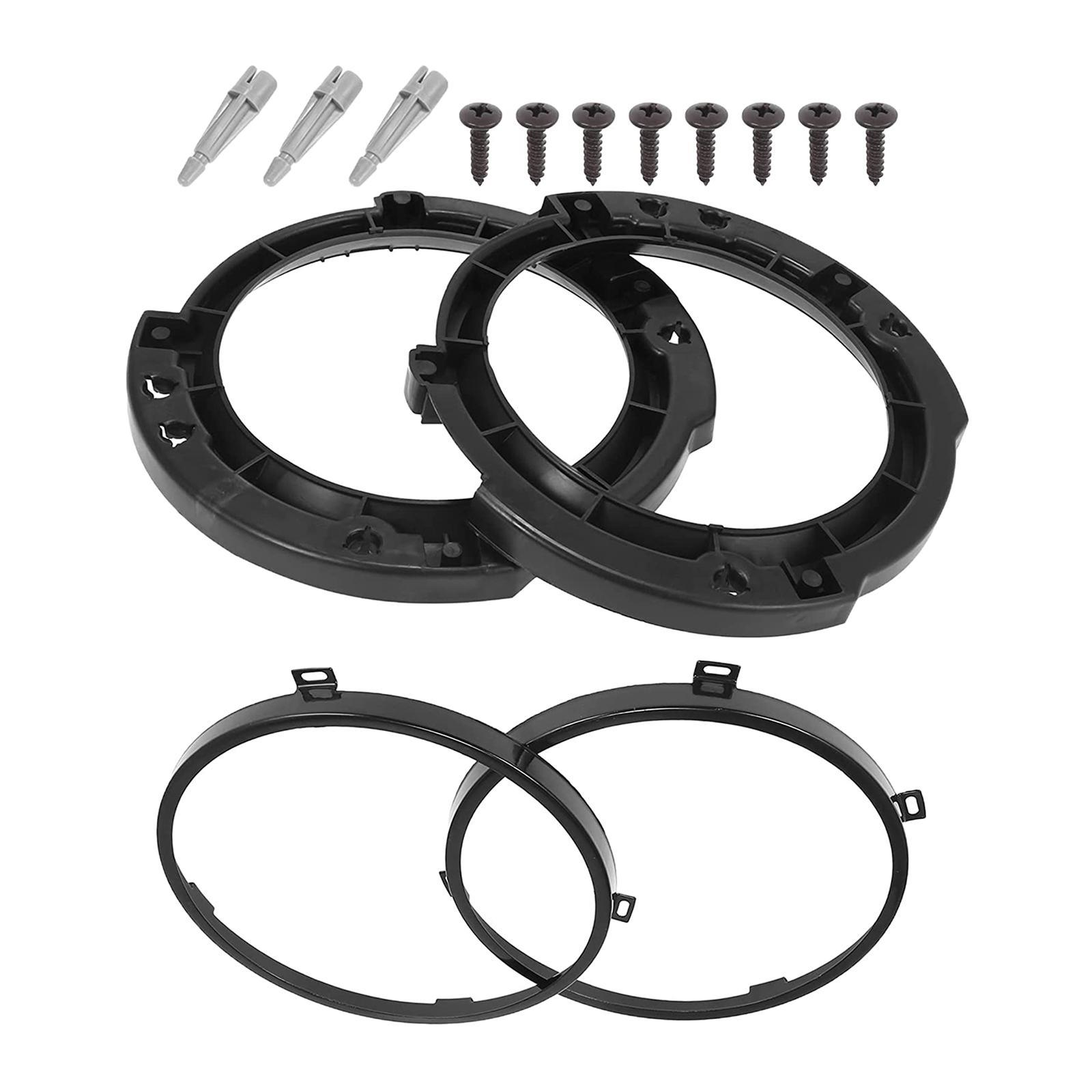 2 Pieces ,Headlight Bracket ,Interior Decoration ,Round Accessory Mounting Retaining Set Replacement Easy to Install Wear Resistant Sturdy