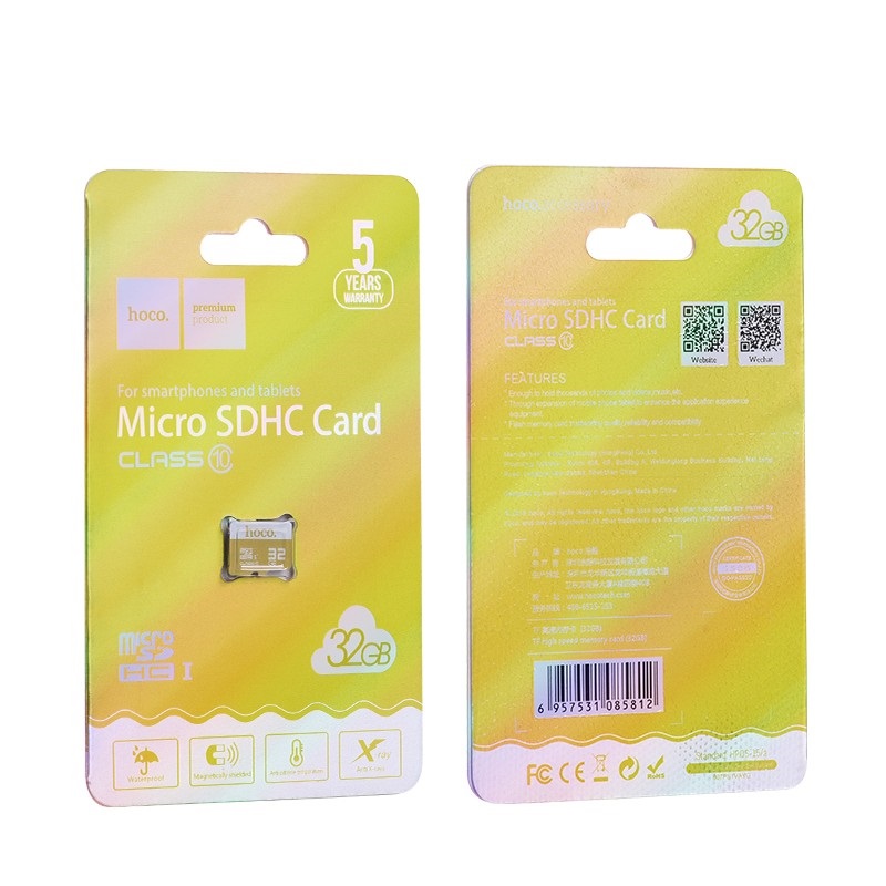 Thẻ Nhớ Micro SD Hoco 32Gb Class 10 - Hàng Chính Hãng