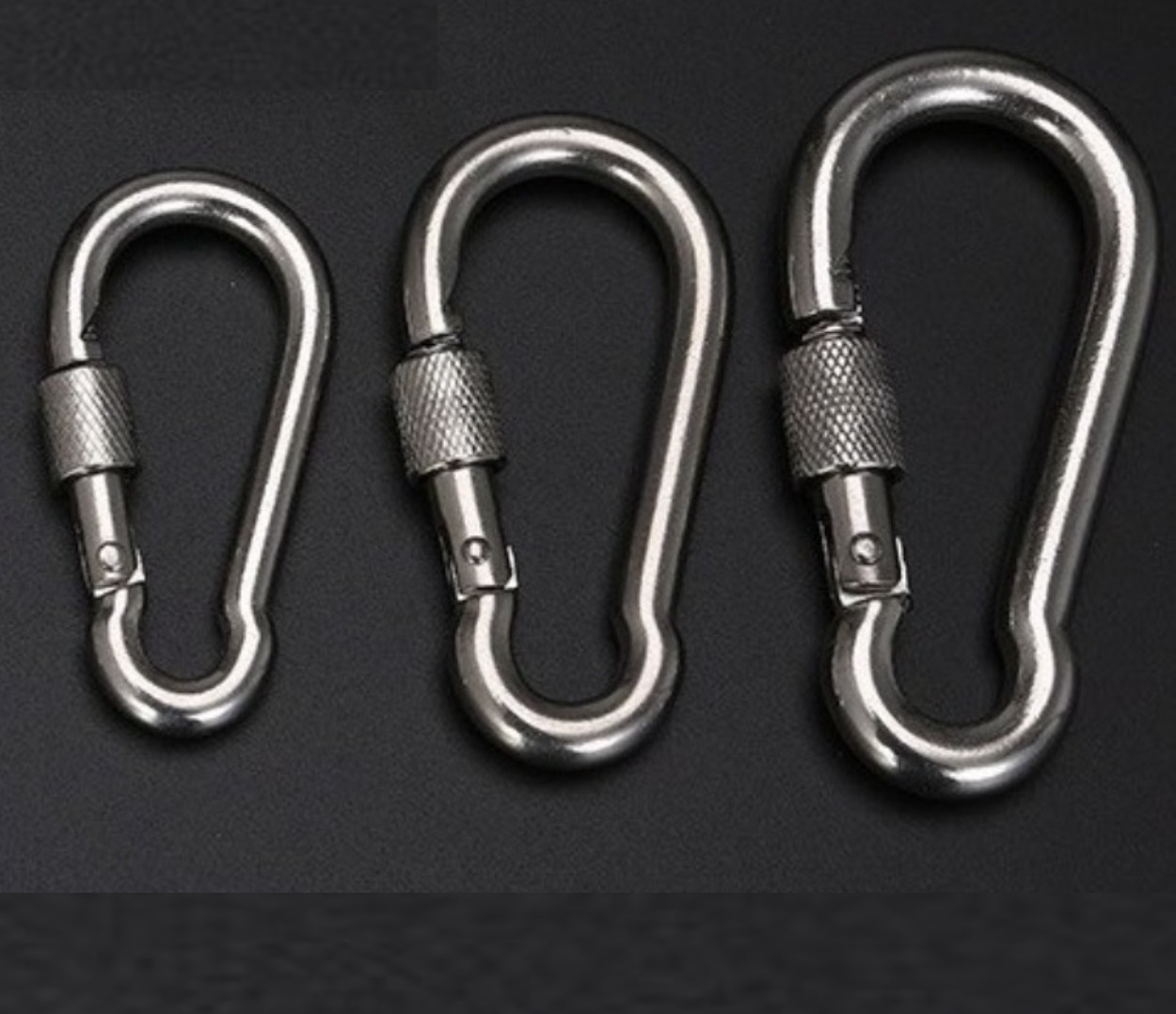 Móc khóa an toàn chốt ren Chất liệu thép mạ kẽm siêu cứng không gỉ an toàn bền bỉ chắc chắn