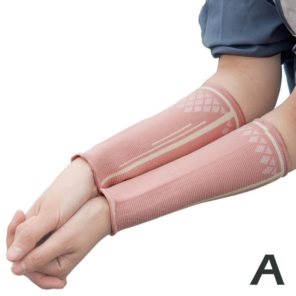 Bóng chuyền Cánh Tay Tay Thể Thao Vòng Tay Bảo Vệ Cẳng Tay Nén Tay Ban Nhạc Tay Mồ Hôi Hỗ Trợ Cổ Tay Nẹp Bọc Bảo Vệ Color: Black Size: L