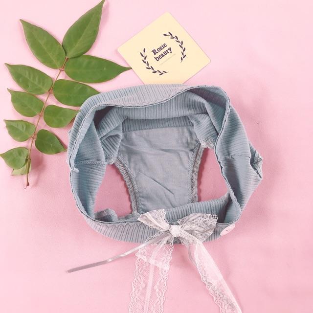 Quần lót nữ, quần lót cotton hoa cúc dễ thương siêu hot QC/97
