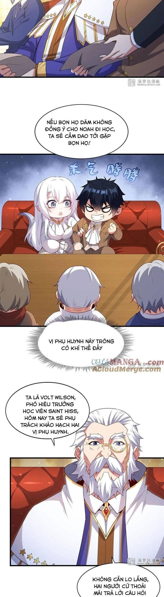 câm miệng đi ác long, ta không muốn trông trẻ với ngươi nữa! chapter 20 8